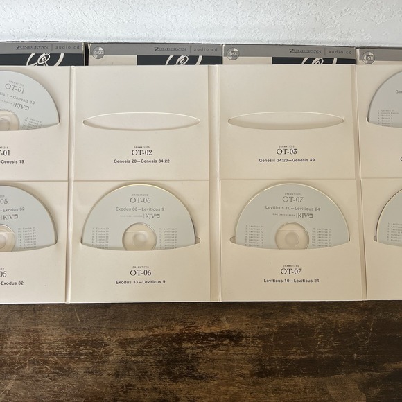 Dramatized King James Version KJV Audio Bible 64 CD Box Set Zondervan - Picture 8 of 8